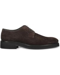 Moorer - Campini Suede Leather Lace-Up Shoes - Lyst