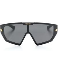 Versace - Medusa Horizon Shield-Frame Sunglasses - Lyst
