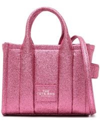 Marc Jacobs - Mini Handtasche mit Glitter - Lyst