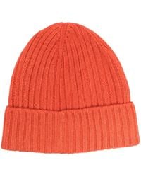 Dell'Oglio - Bonnet Nervuré En Cachemire - Lyst