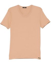 Tom Ford - Logo-Patch T-Shirt - Lyst