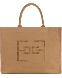 Elisabetta Franchi Tote Bags in Pink | Lyst