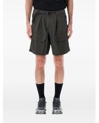 and wander - Short En Sergé À Poches Cargo - Lyst