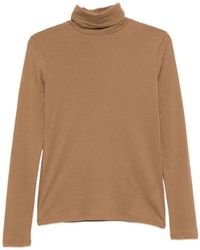 Majestic Filatures - Roll-Neck Long-Sleeve T-Shirt - Lyst