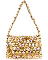 Vanina - Clochette Crystal-embellished Mini Bag - Lyst