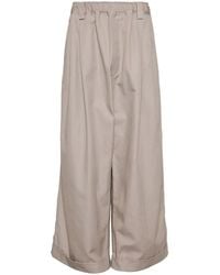 MERYLL ROGGE - Wide-Leg Cotton Chinos - Lyst