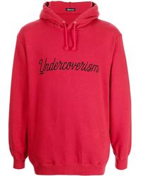 Undercoverism - Cursive Logo-Print Hoodie - Lyst