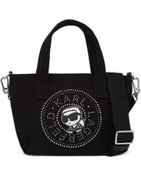 KARL LAGERFELD - Small Ikon Tote Bag - Lyst
