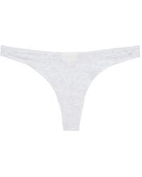 Fleur du Mal - Le Stretch Lace Thong - Lyst