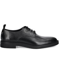 BOSS - Calev Lace-Up Leather Shoes - Lyst