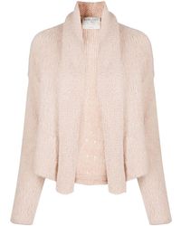 Forte Forte - Open-front Knitted Cardigan - Lyst