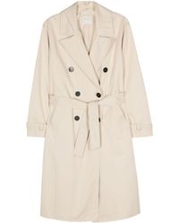 Forte Forte - Double-Breasted Belted Trench Coat - Lyst