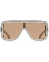 Ferragamo Eyewear - Sonnenbrille Mit Shield-Gestell - Lyst