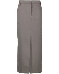 Remain - Front-Split Maxi Skirt - Lyst