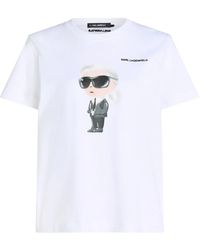 KARL LAGERFELD - T-Shirts And Polos - Lyst