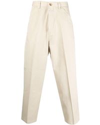 Closed - High-waisted Tapered Trousers - Lyst