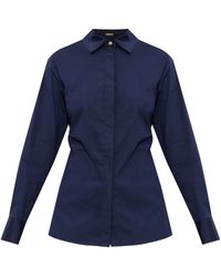 Cult Gaia - Blouse Met Open Rug - Lyst