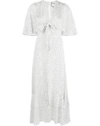 alexis rochelle beaded midi dress