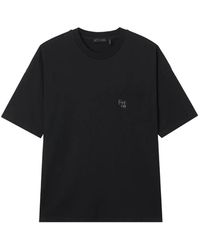 FIVE CM - T-Shirt À Poche Poitrine - Lyst