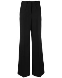 Givenchy - High-waisted Flare-leg Trousers - Lyst