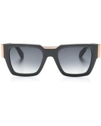 Philipp Plein - Occhiali Da Sole Squadrati Con Placca Logo - Lyst