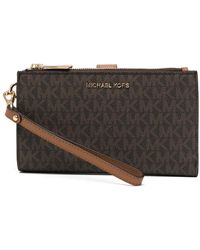 Michael Kors - Adele モノグラム クラッチバッグ - Lyst