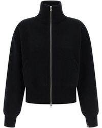 Extreme Cashmere - N°385 Xtra Cute High-Neck Zip Cardigan - Lyst