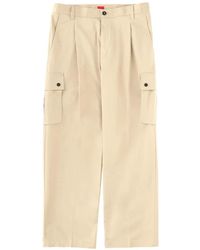 HUGO - Pantalones Cargo Con Pinzas - Lyst