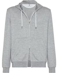 Brunello Cucinelli - フーデッド カーディガン - Lyst