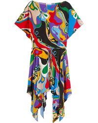 Emilio Pucci - アブストラクトパターン ドレス - Lyst