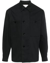 Lemaire - Military-inspired Virgin-wool Overshirt - Lyst