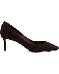 Jimmy Choo - 85Mm Pointed-Toe Suede Pumps - Lyst