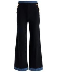 Alice + Olivia - Pantalon Narin À Détails De Boutons - Lyst