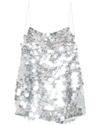 retroféte - Lainey Mini-Jurk Verfraaid Met Pailletten - Lyst