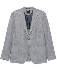 ZEGNA - Single-Breasted Notch-Lapel Jacket - Lyst