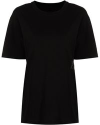Alexander Wang - T-shirt en coton à logo contrastant - Lyst
