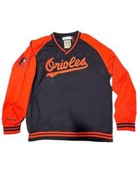 Mitchell & Ness - Veste À Enfiler Orioles À Patch Logo - Lyst