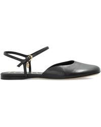 Loewe - Toy Ankle Strap Ballet Flats - Lyst