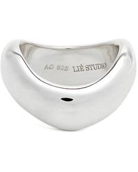 LIE STUDIO - Ivalo Wave Ring - Lyst