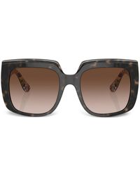 Dolce & Gabbana - New Print Oversize-frame Sunglasses - Lyst