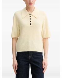 Gestuz - Gzalpha Buttoned Polo Top - Lyst