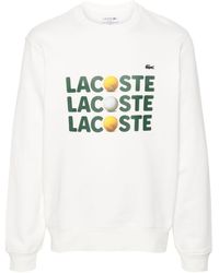 Lacoste - Sweatshirt mit Logo-Print - Lyst