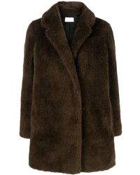 Yves Salomon - Notched-Collar Single-Breasted Coat - Lyst