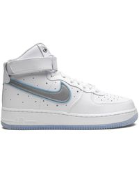 Nike Air Force 1 High-Top-Sneakers in Weiß | Lyst DE