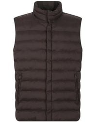 Herno - Zip-Up Padded Gilet - Lyst
