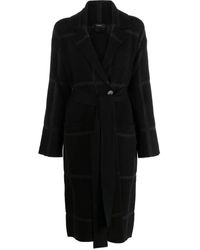JOSEPH - Single-Breasted Coat - Lyst