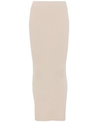 Max Mara - Gerippter Midirock - Lyst