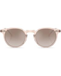 Oliver Peoples - Round-frame Tinted-lenses Sunglasses - Lyst