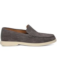 BOSS - Slip-On Loafers - Lyst
