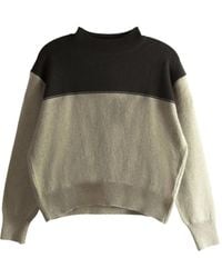 MHL by Margaret Howell - Colour-Block Wool Sweater - Lyst